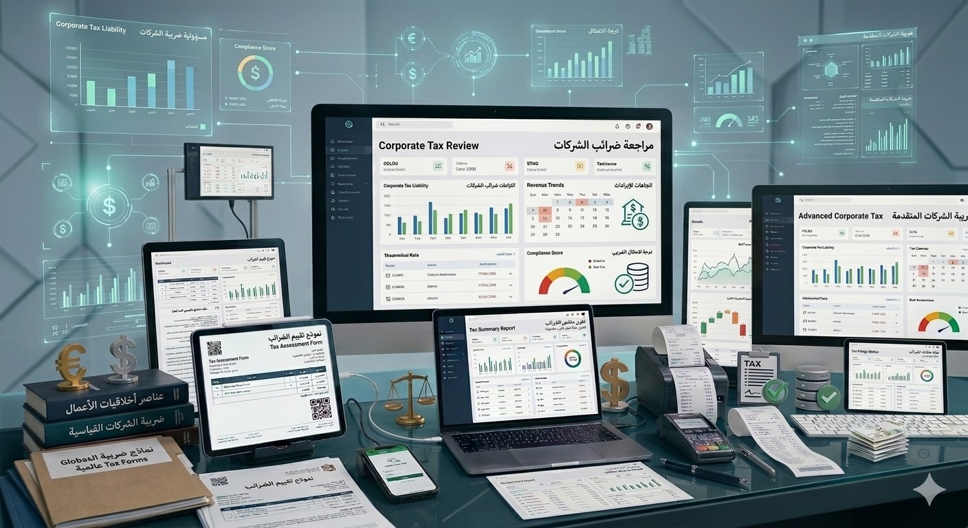 مراجعة موقف ضريبة الشركات قبل الإقرار