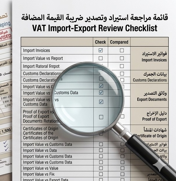 VAT على الاستيراد والتصدير في الإمارات