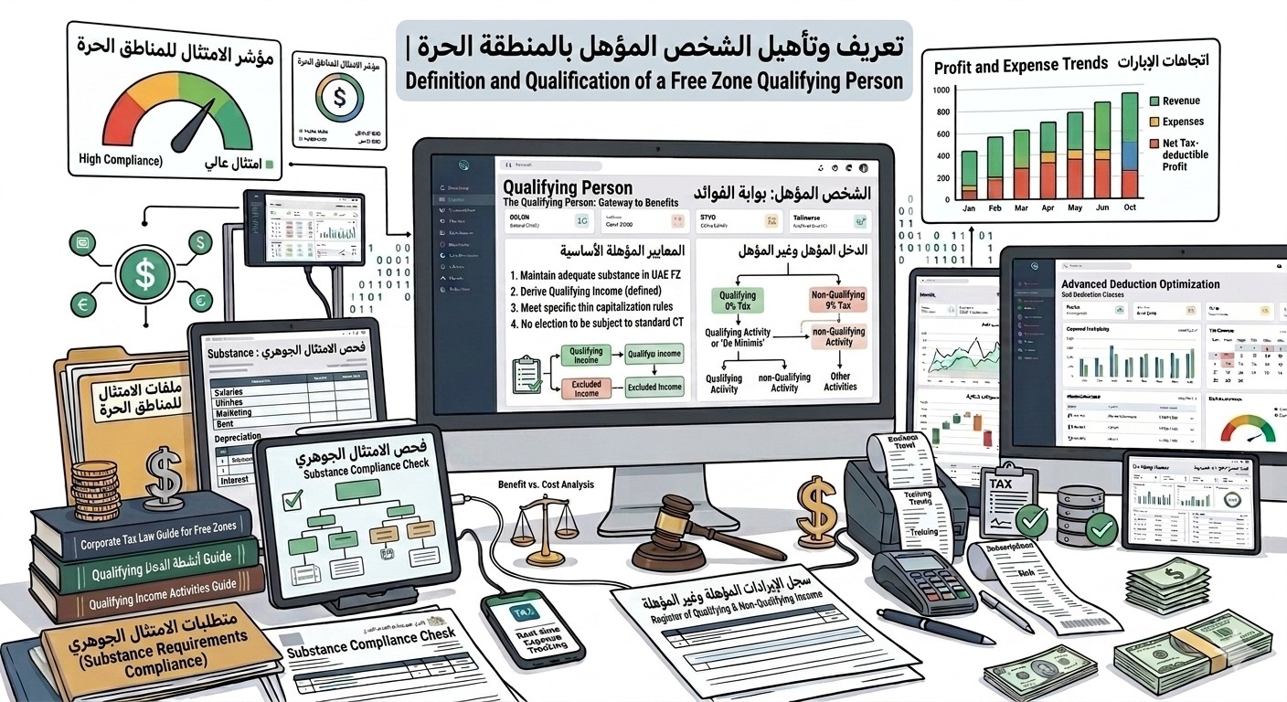 Qualifying Free Zone Person QFZP in UAE