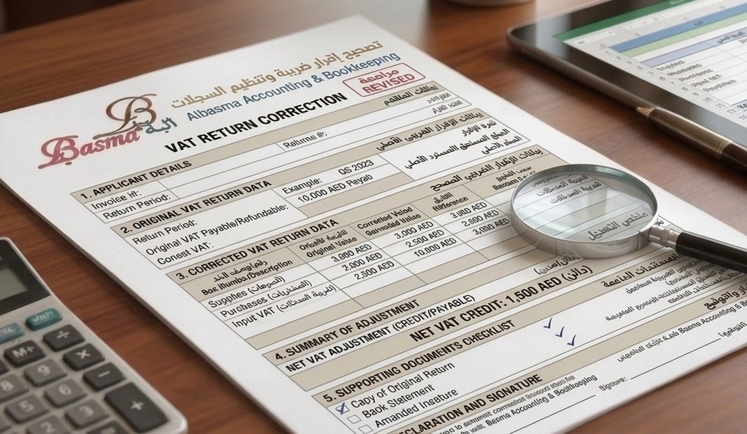 VAT Return Error Correction in UAE